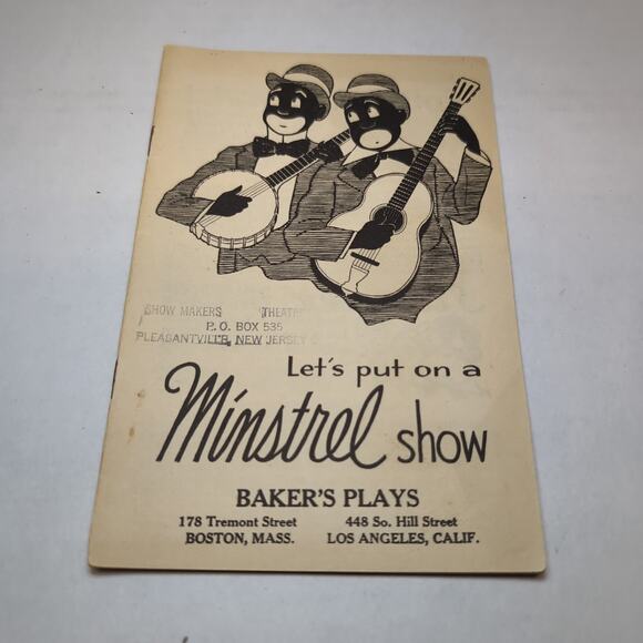 Lot of 4 Minstrel Booklets Denisons Dixie Jubilee Alabama First Part 20s - Picture 12 of 16